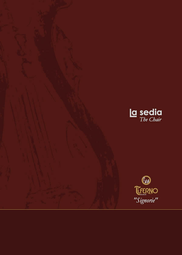 Copertina catalogo Signorie la Sedia