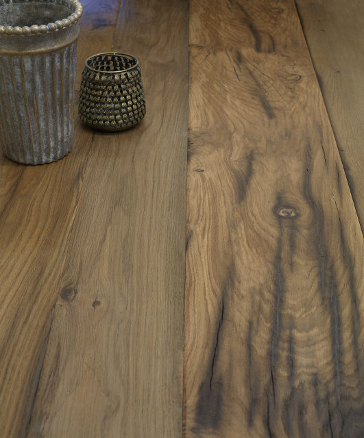 Rovere vecchio da travi di recupero